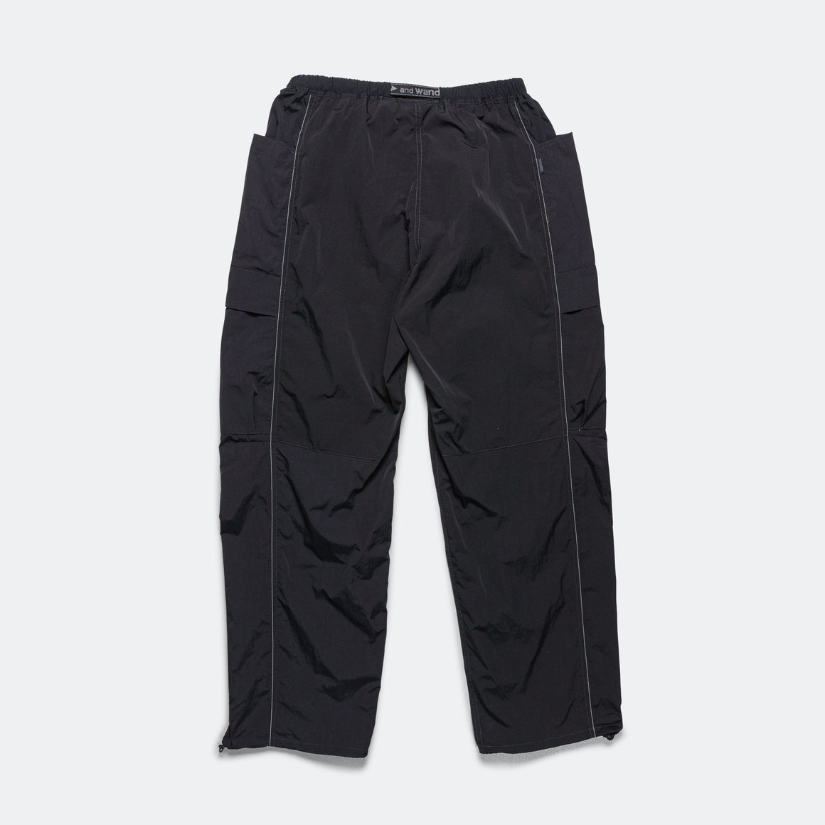 Patchwork Wind Pant × and wander - Black