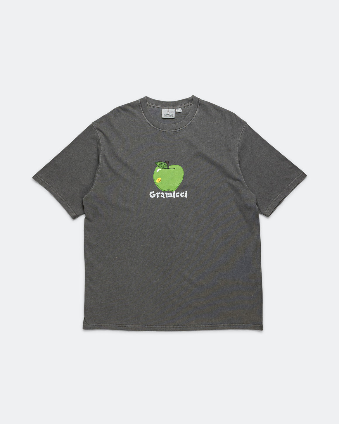 Gramicci - Apple Tee - Charcoal Pigment - UP THERE