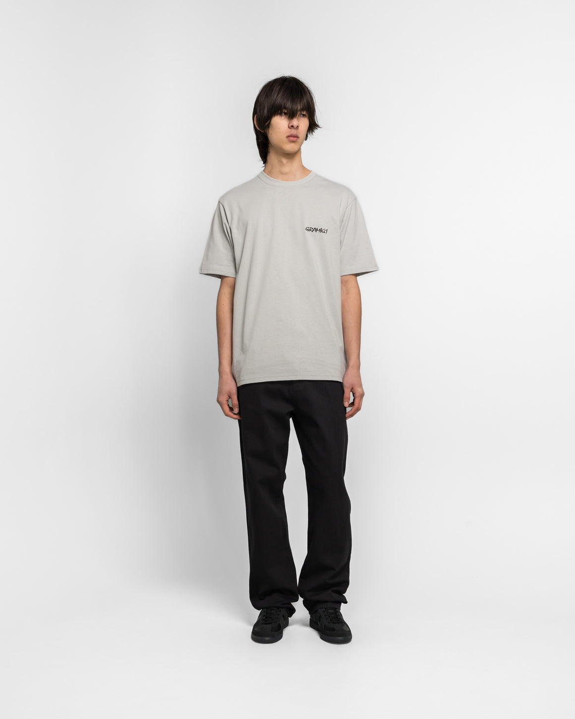 Gramicci - Bass Tee - Mist - UP THERE