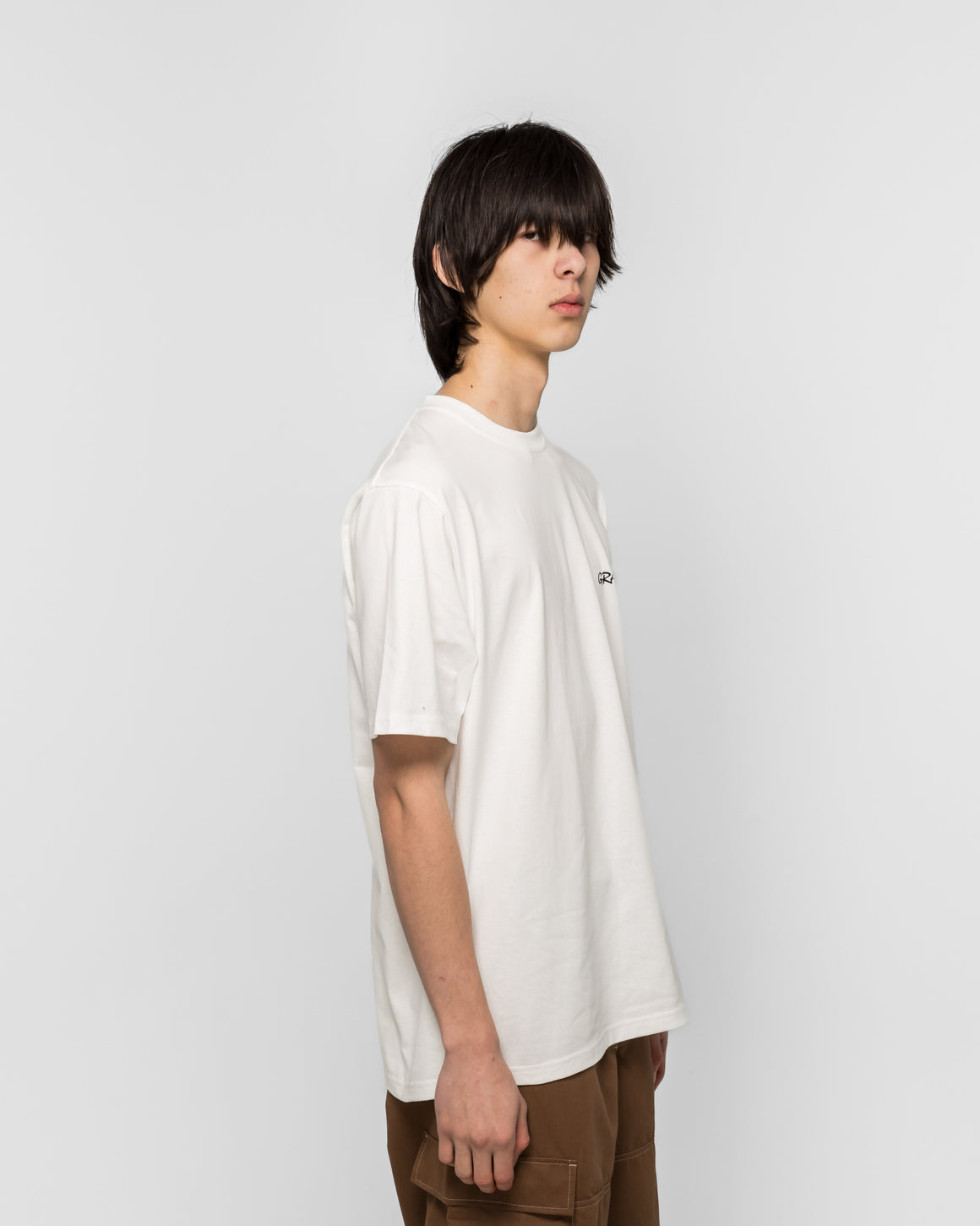 Gramicci - Bass Tee - White - UP THERE