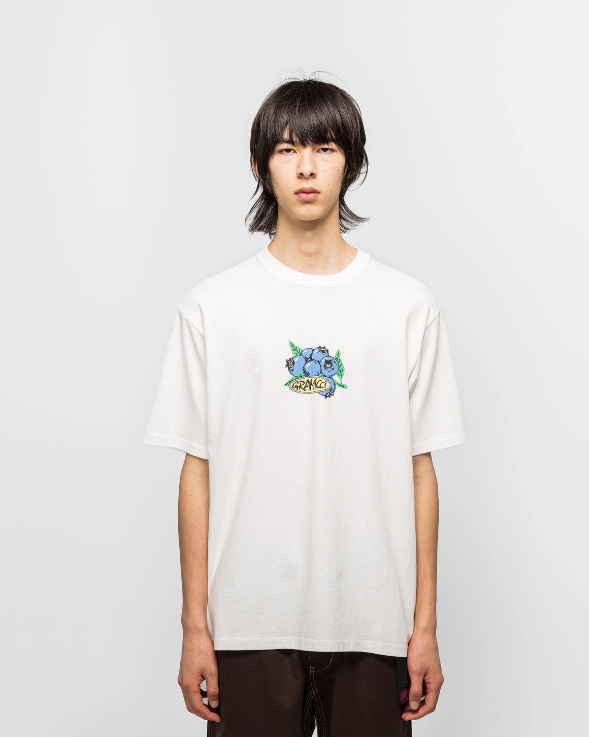 Gramicci - Blueberry Tee - White - UP THERE