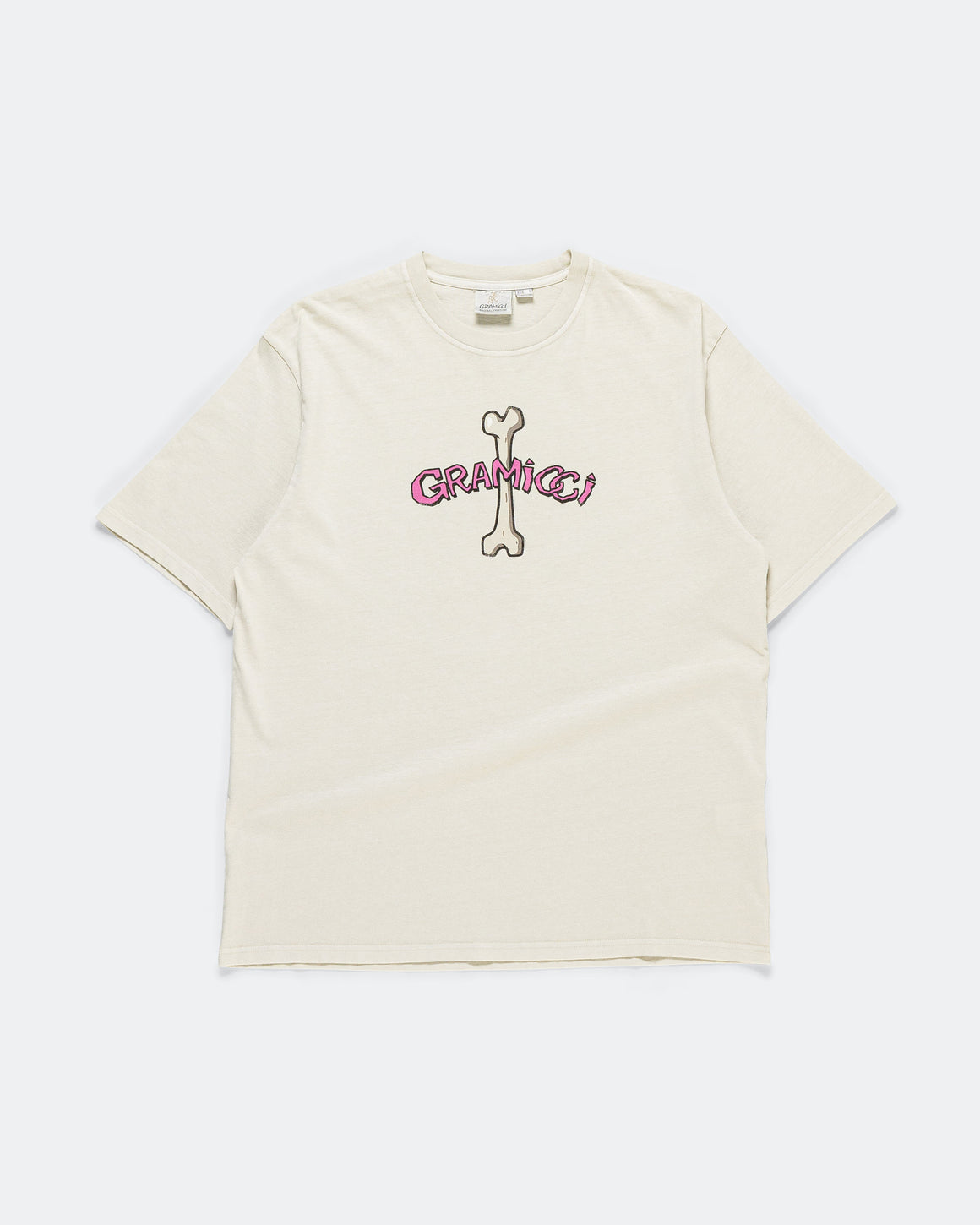 Gramicci - Bone Tee Pigment Dyed - Natural Pigment - UP THERE