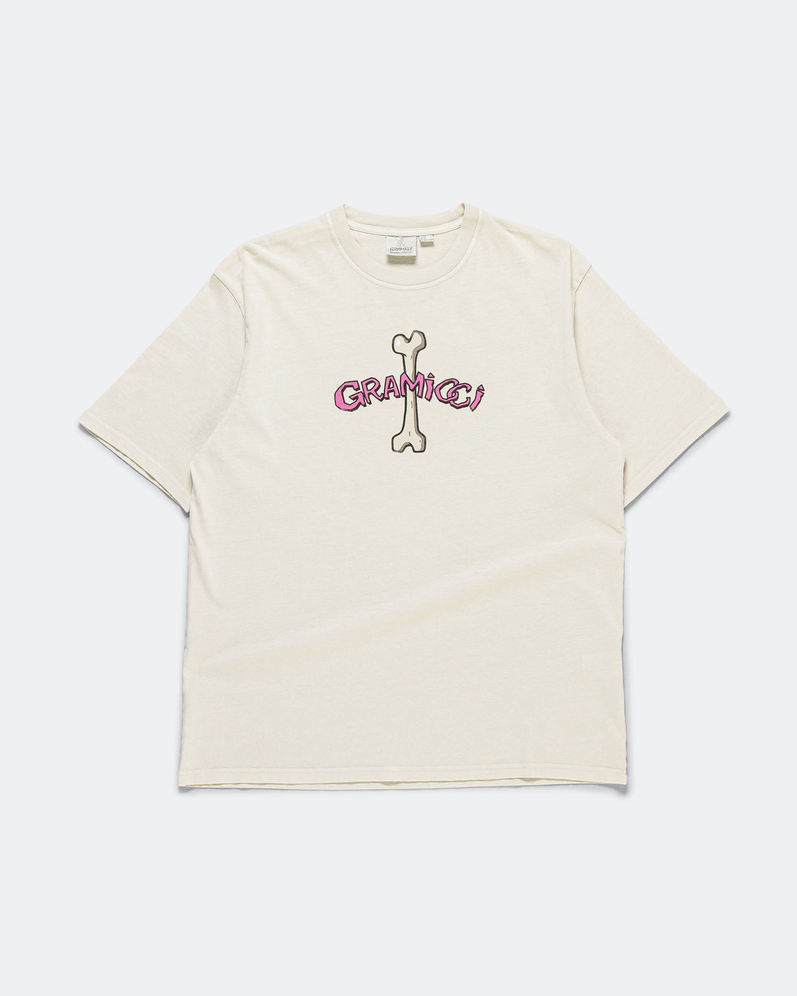 Gramicci - Bone Tee Pigment Dyed - Natural Pigment - UP THERE