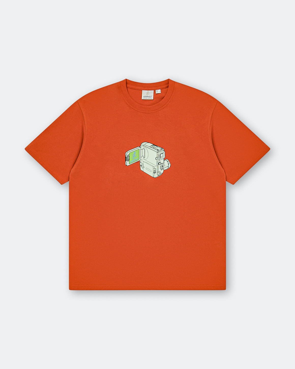 Gramicci - Camcorder Tee - Burnt Orange - UP THERE