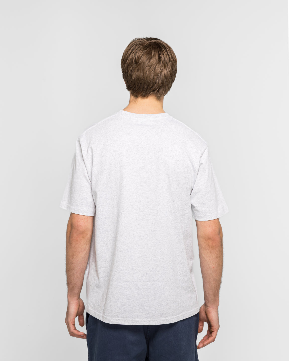 Gramicci - Camcorder Tee - Heather Ash - UP THERE