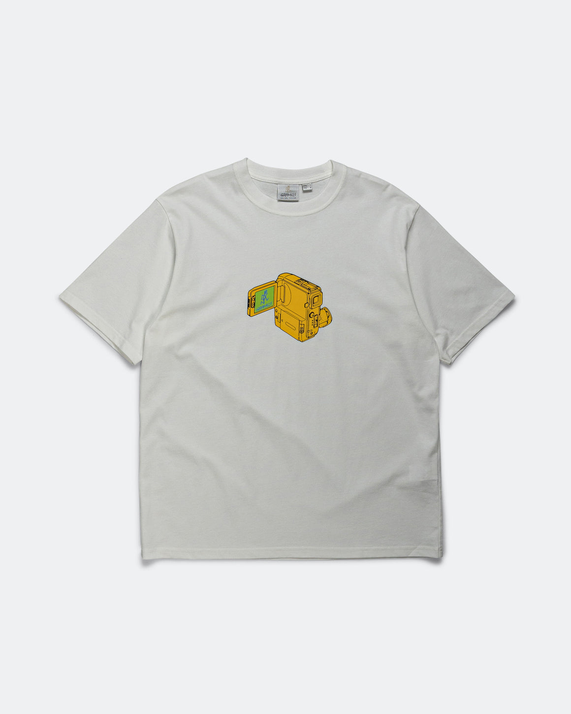 Gramicci - Camcorder Tee - White - UP THERE