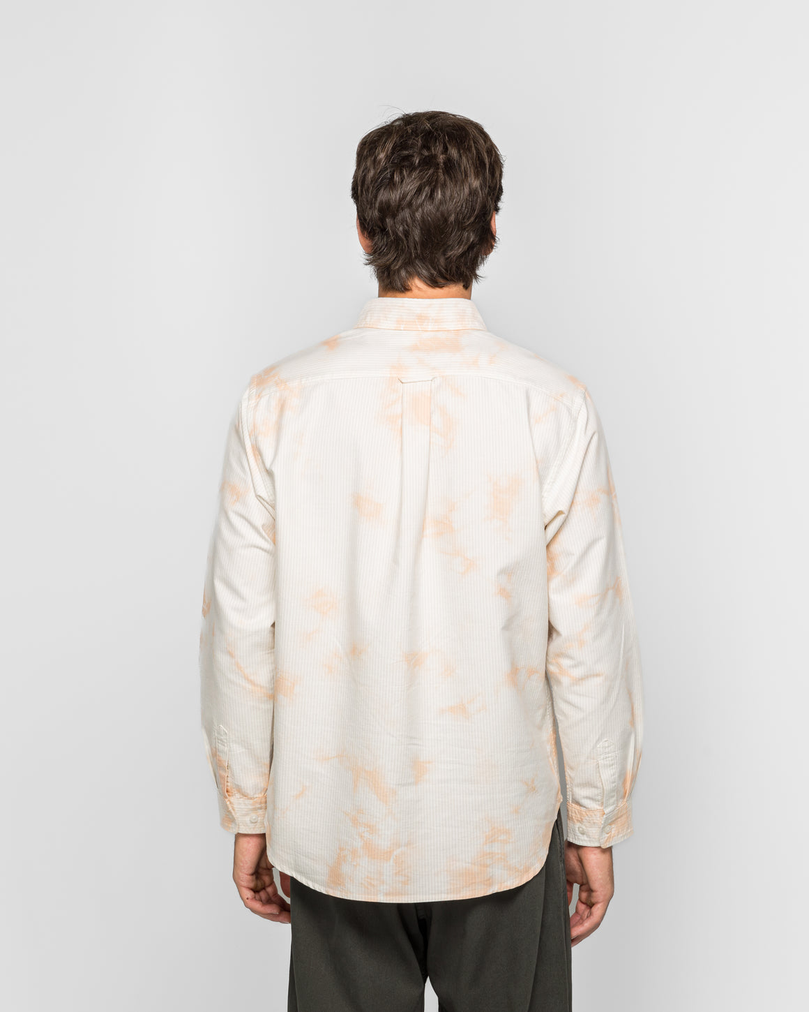 Gramicci - Classic Oxford Bleached Shirt - Stripe - UP THERE
