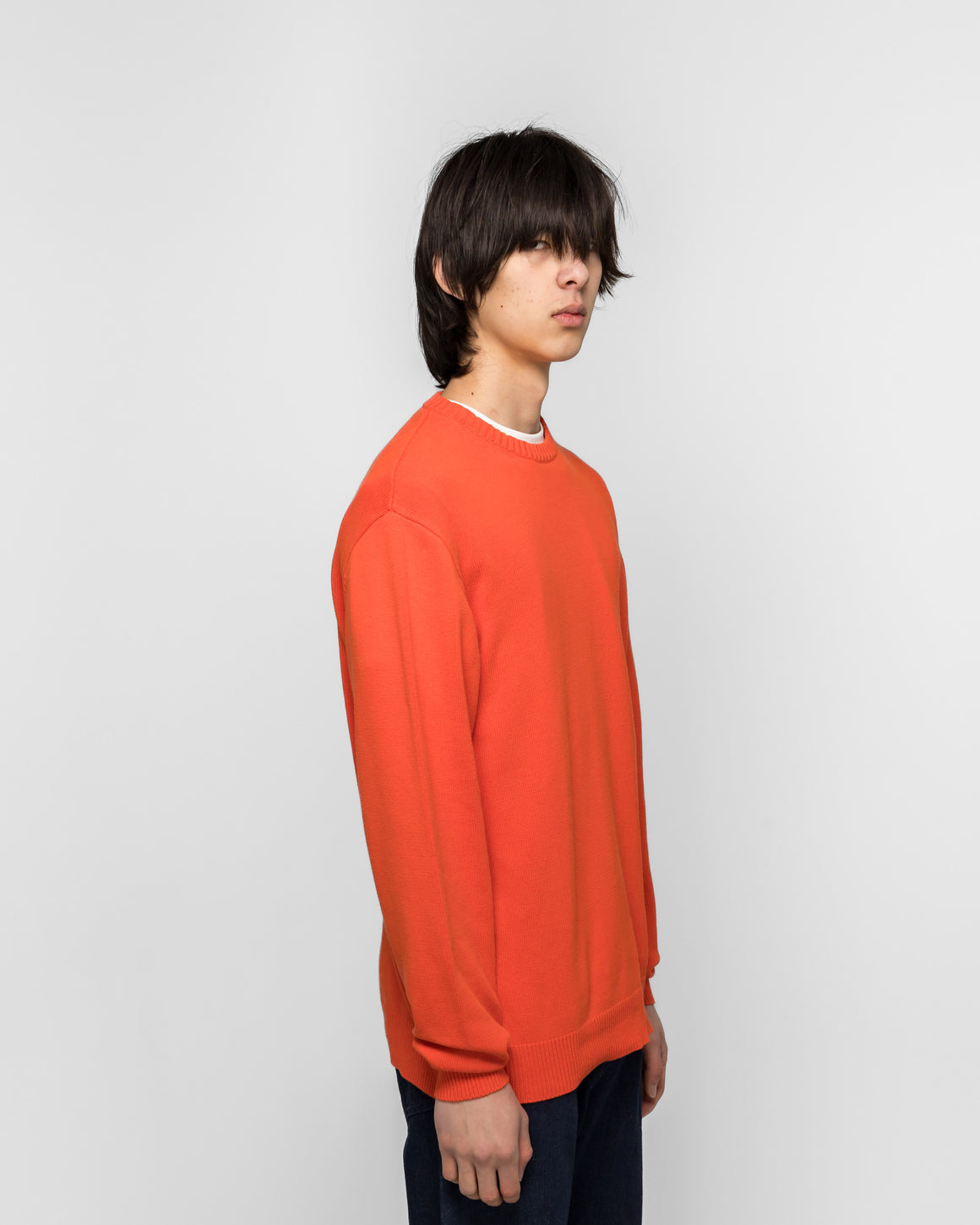 Gramicci - Cotton Knit Crew - Cayenne - UP THERE