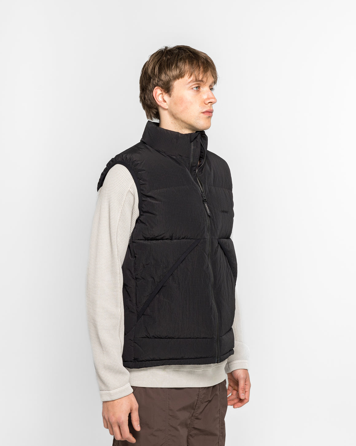 Gramicci - Down Puffer Vest - Black - UP THERE