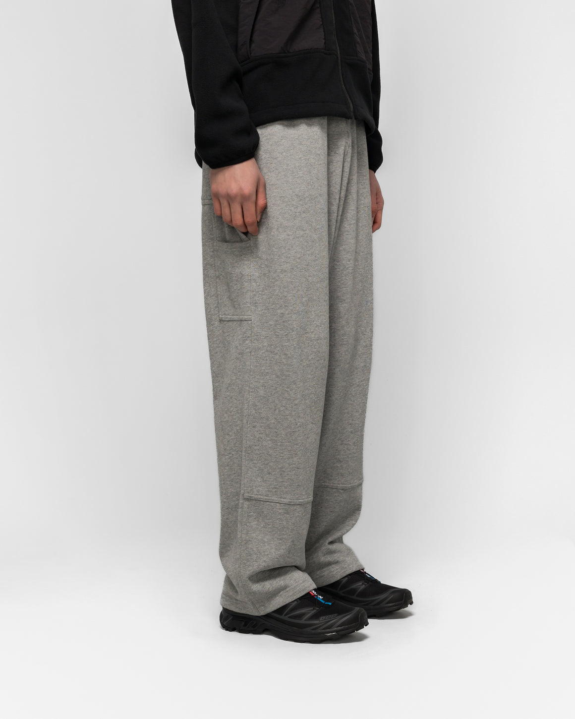 Gramicci - Fleece Carpenter Pant - Heather - UP THERE