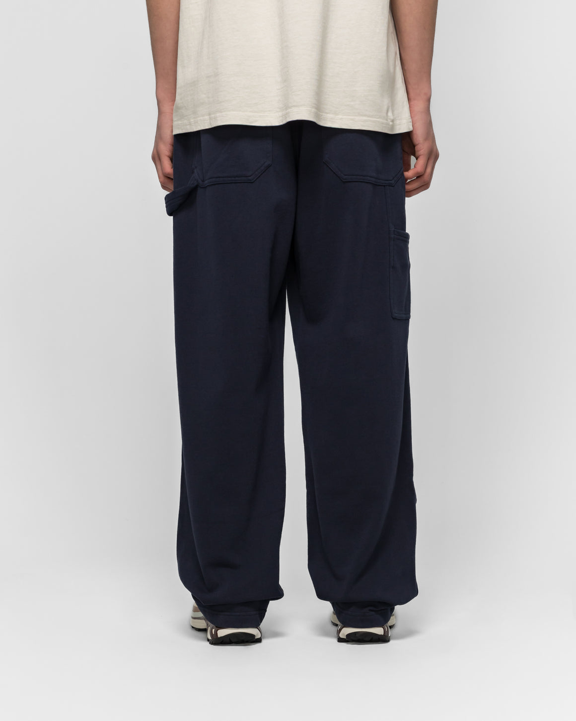 Gramicci - Fleece Carpenter Pant - Navy - UP THERE