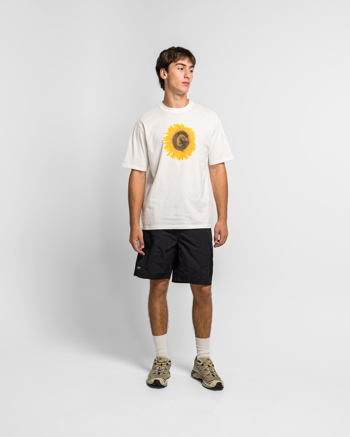 Gramicci - G-Flower Tee - White - UP THERE