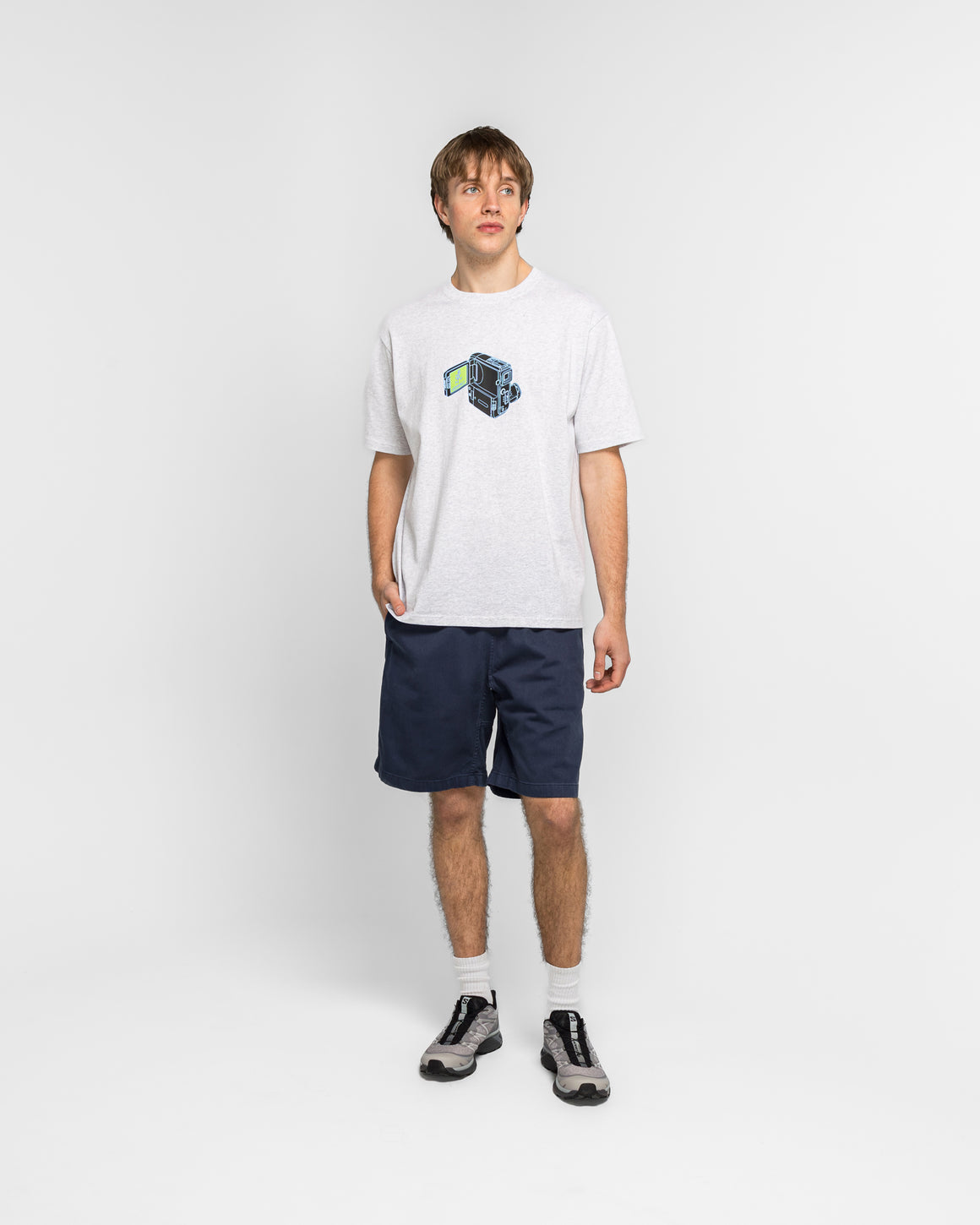 Gramicci - G-Short Pigment Dyed - Navy - UP THERE