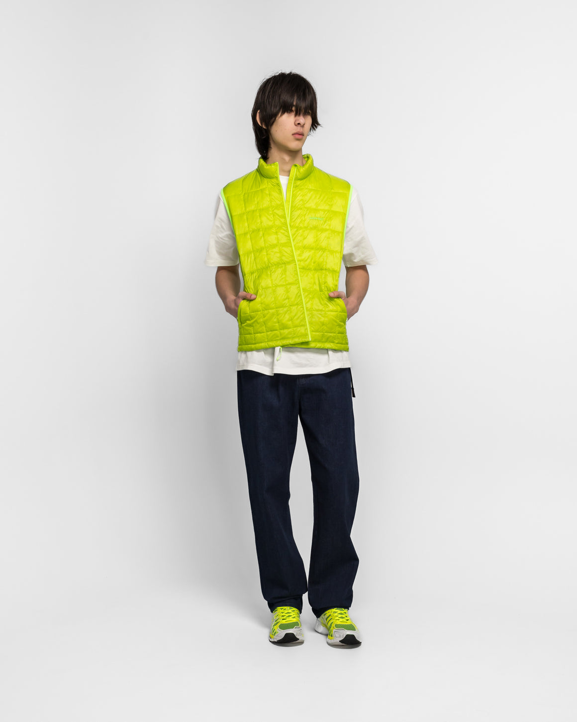 Gramicci - G-Zero Primaloft Vest - Lime - UP THERE