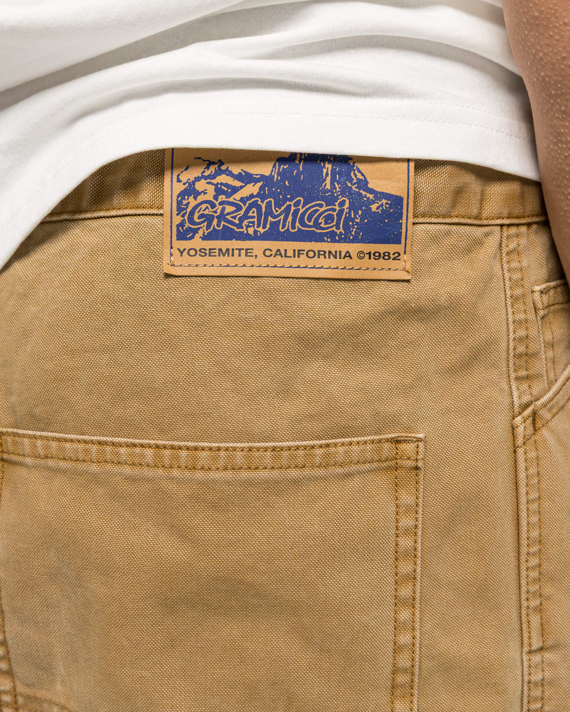 Gramicci - Goldberg Canvas Pant - Brown - UP THERE
