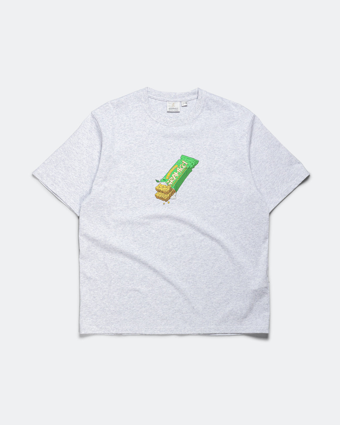 Gramicci - Granola Tee - Heather Ash - UP THERE