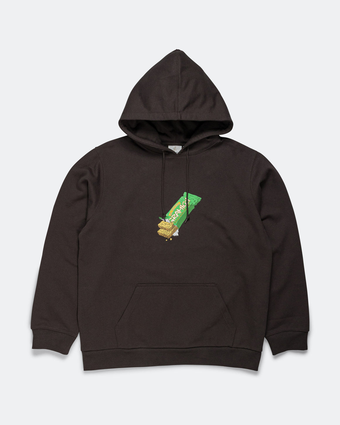 Gramicci - Granola Hooded Sweatshirt - Deep Brown - UP THERE