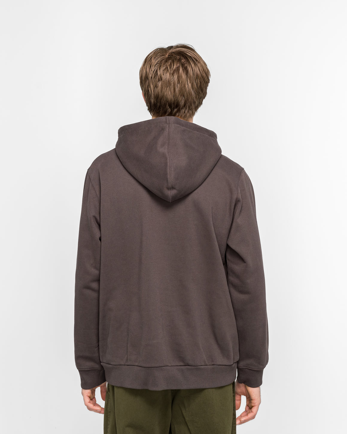 Gramicci - Granola Hooded Sweatshirt - Deep Brown - UP THERE