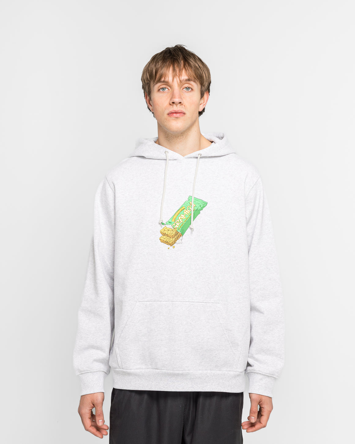 Gramicci - Granola Hooded Sweatshirt - Heather Ash - UP THERE