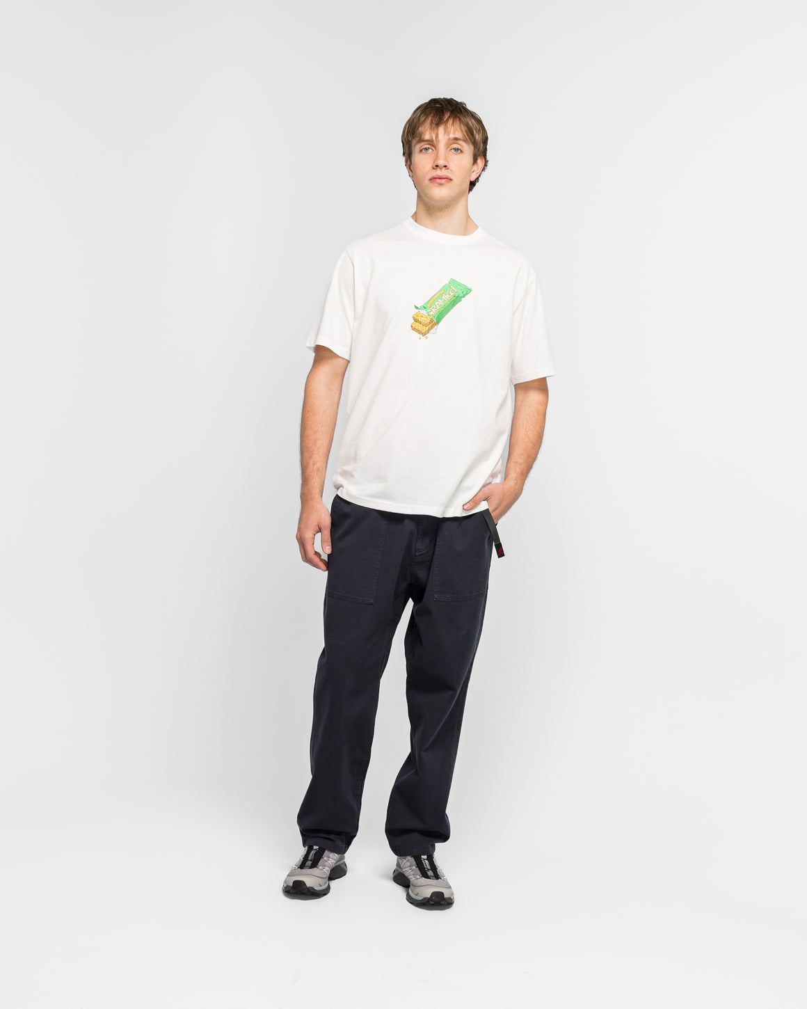 Gramicci - Granola Tee - White - UP THERE