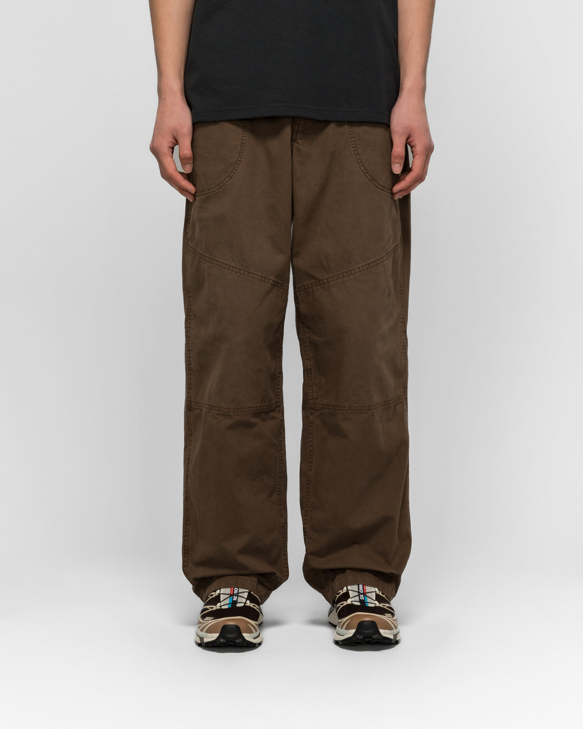 Gramicci - Hemp Canvas Double Knee Pant - Desert Palm Pigment - UP THERE