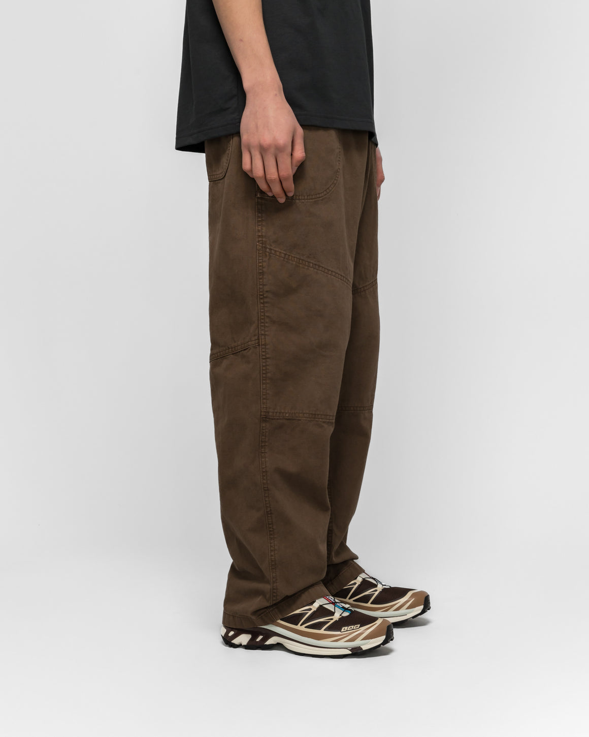 Gramicci - Hemp Canvas Double Knee Pant - Desert Palm Pigment - UP THERE