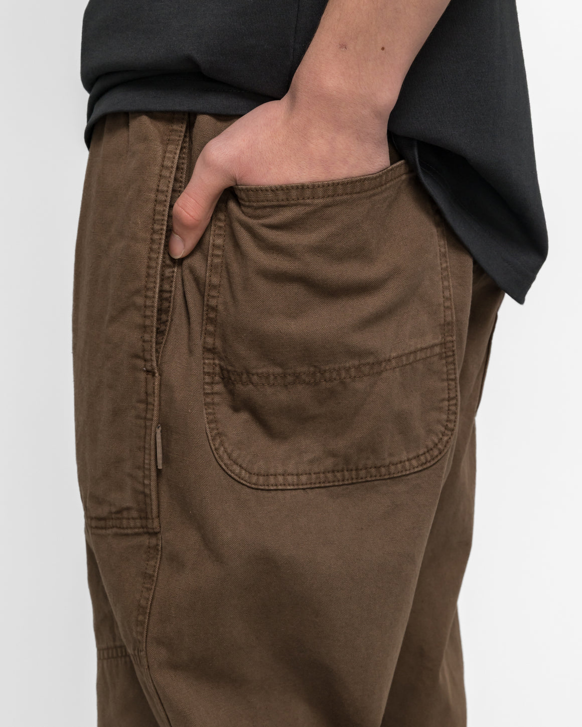Gramicci - Hemp Canvas Double Knee Pant - Desert Palm Pigment - UP THERE