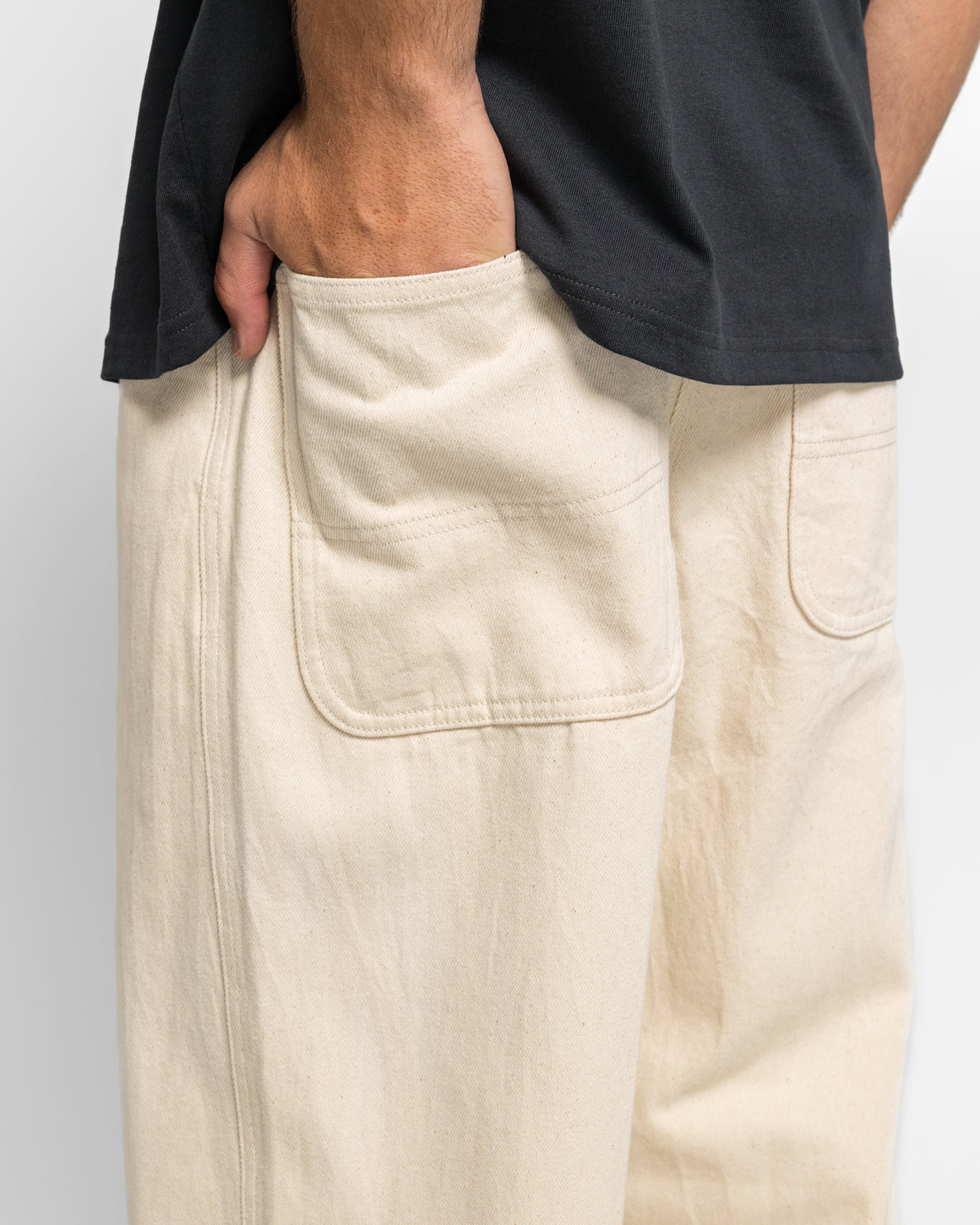 Gramicci - Hemp Denim Pant - Natural - UP THERE