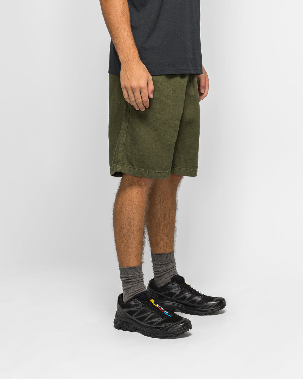 Gramicci - Hemp G-Shorts - Olive - UP THERE