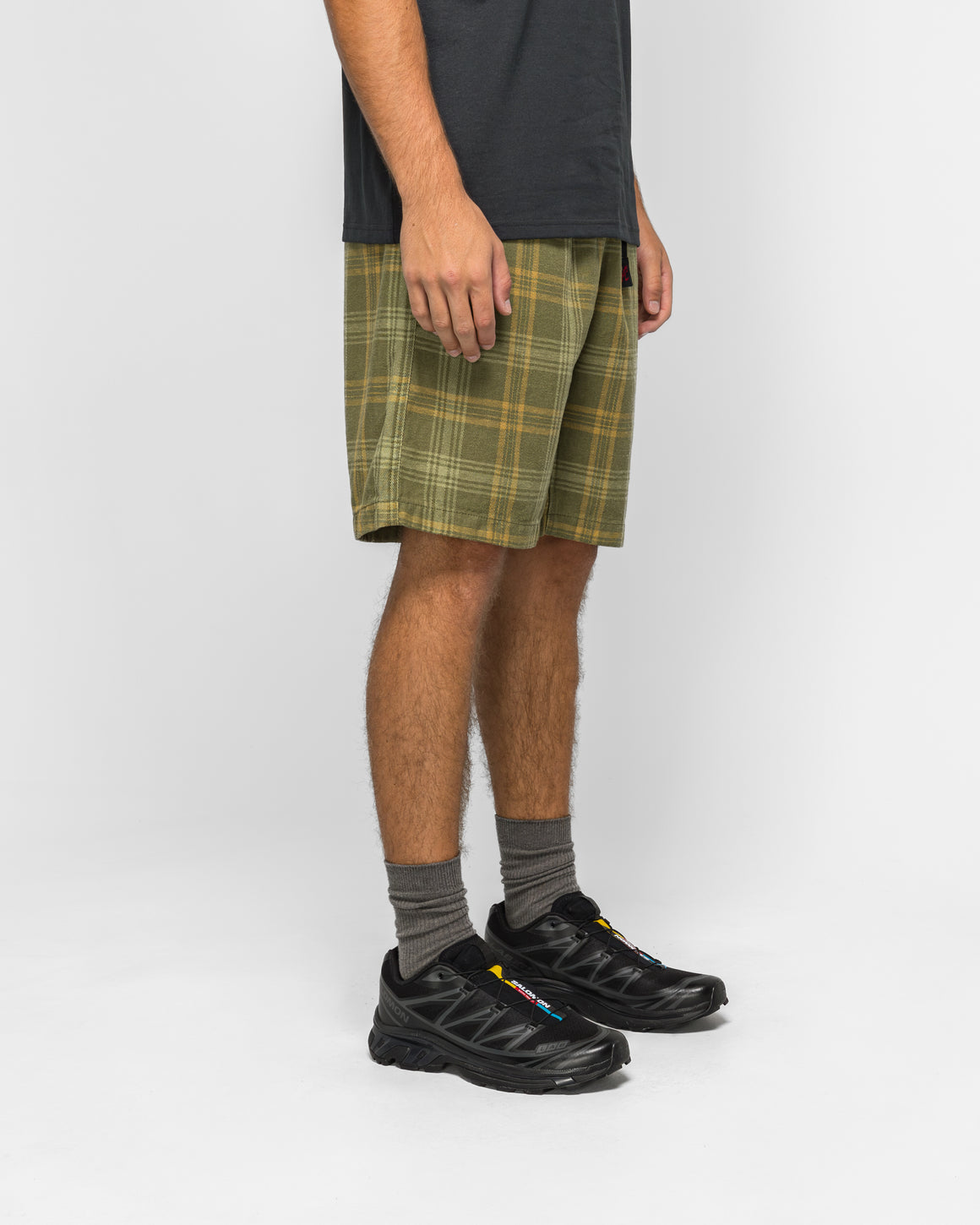 Gramicci - Hemp G-Shorts - Plaid - UP THERE
