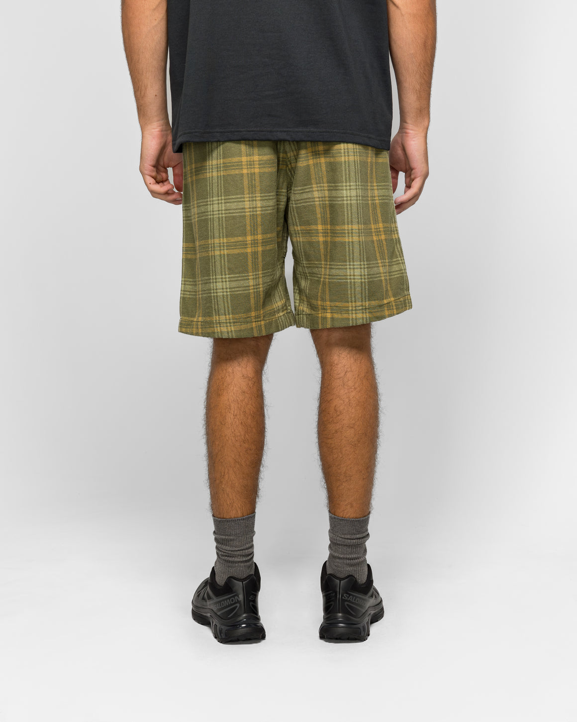 Gramicci - Hemp G-Shorts - Plaid - UP THERE