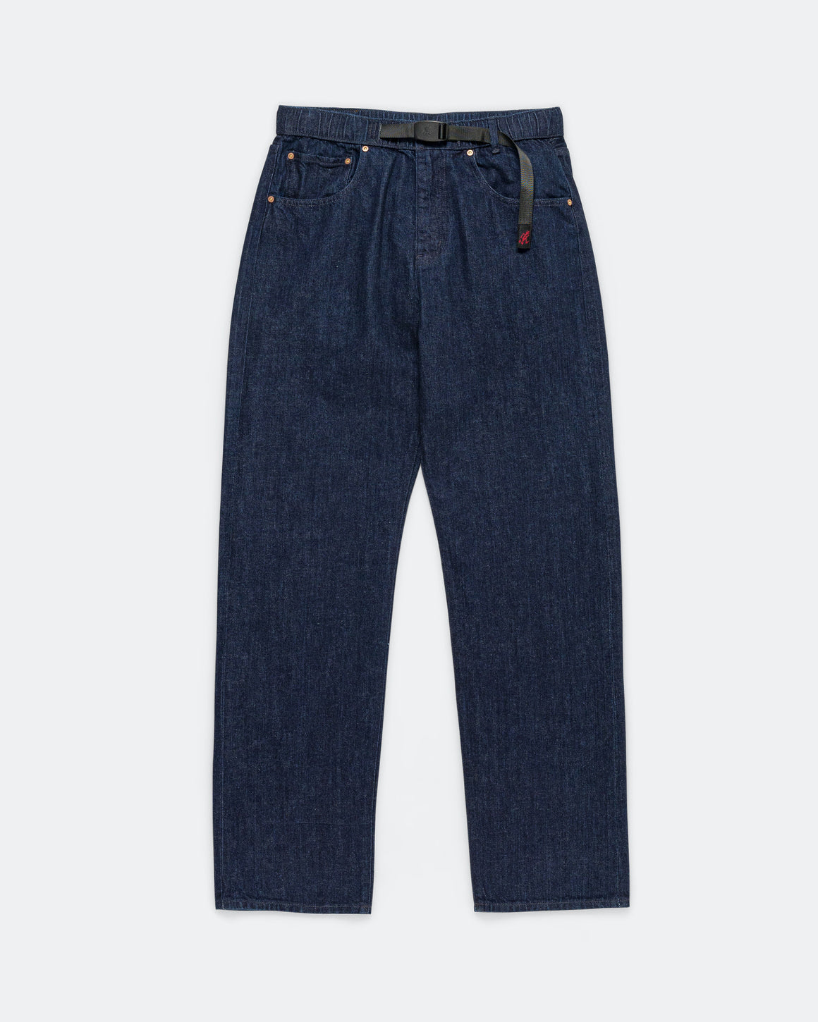 Gramicci - Japanese 5-Pocket Denim Pant - Rinsed Indigo - UP THERE