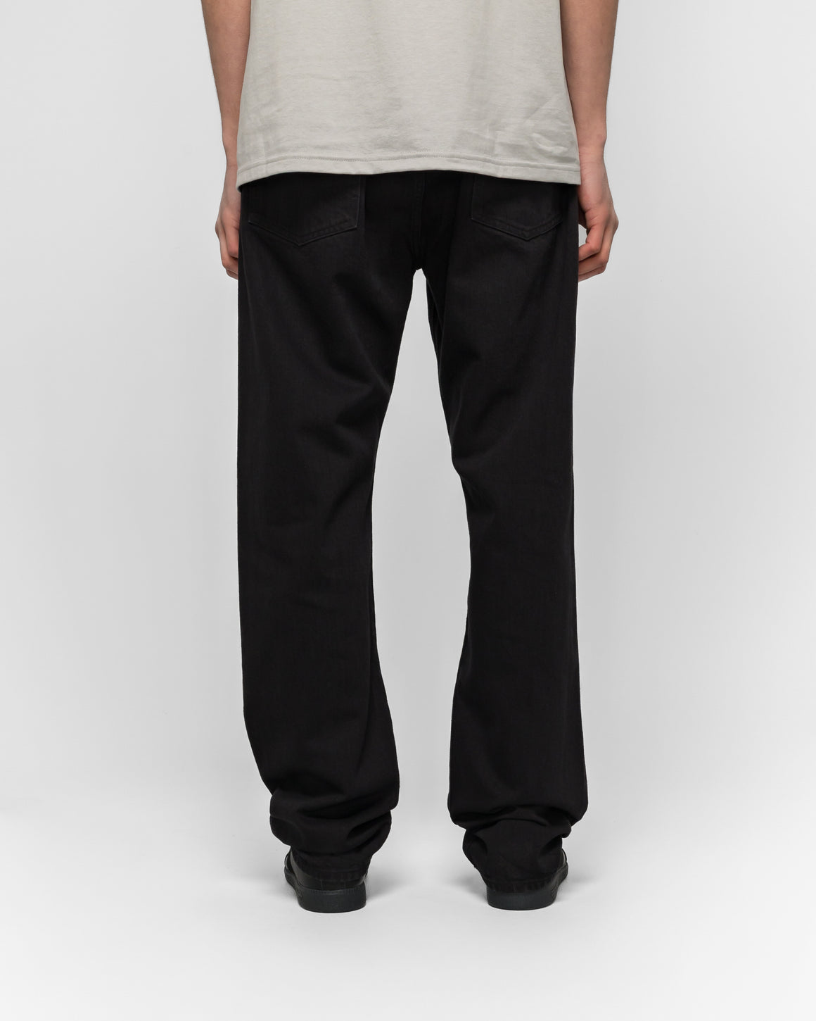 Gramicci - Japanese 5-Pocket Denim Pant - True Black - UP THERE