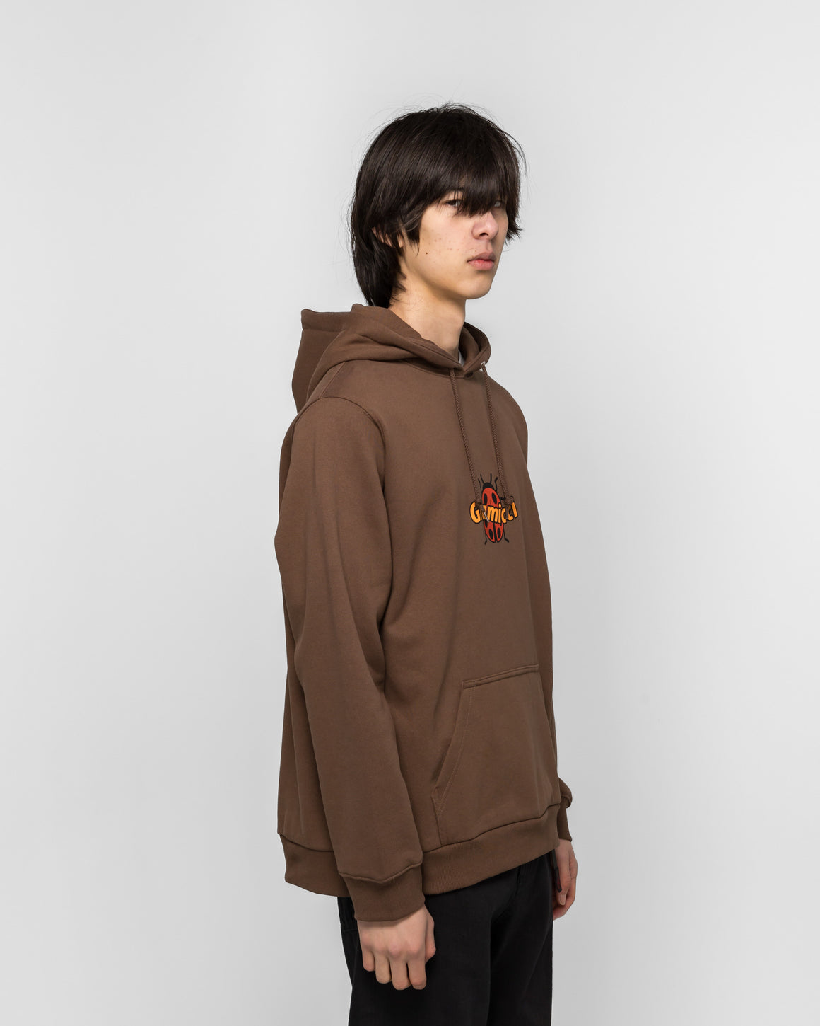Gramicci - Ladybug Hooded Sweatshirt - Brown - UP THERE