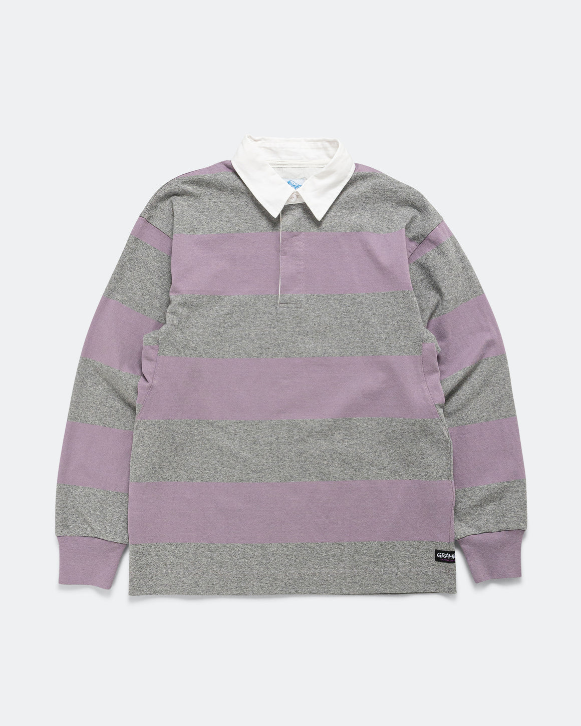 Gramicci - Lagoon Rugby Shirt - Heather/Purple - UP THERE