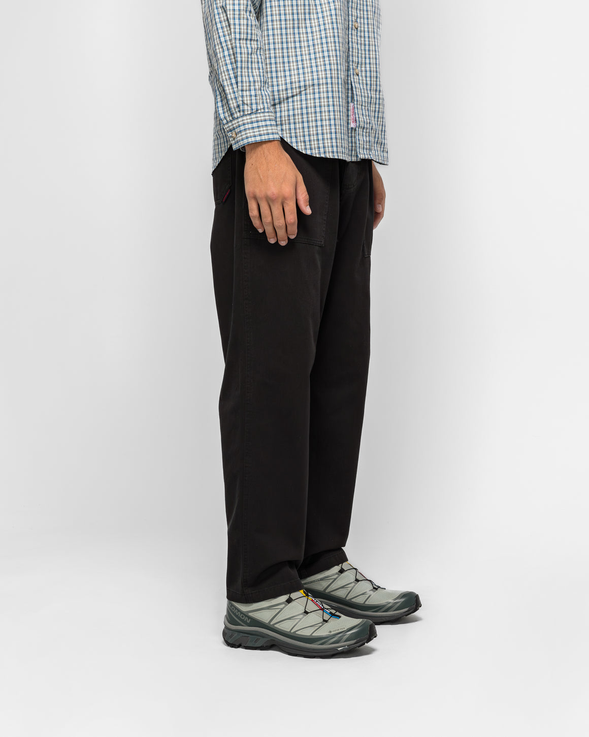 Gramicci - Loose Tapered Ridge Pant - Black | UP THERE