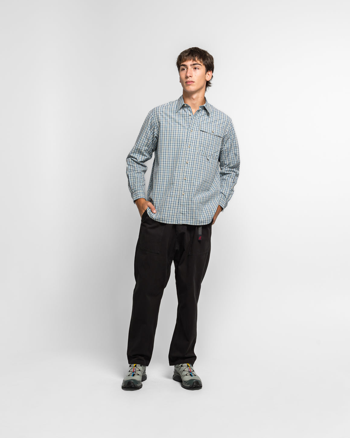 Gramicci - Loose Tapered Ridge Pant - Black - UP THERE
