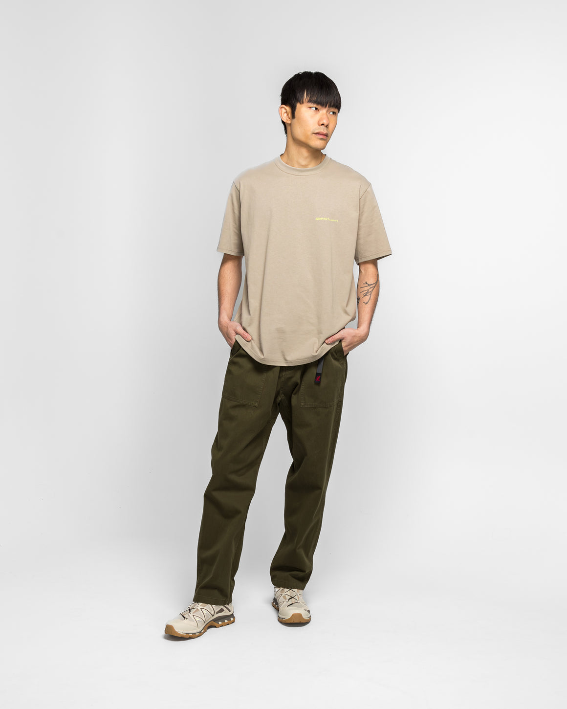 Gramicci - Loose Tapered Ridge Pant - Pine - UP THERE