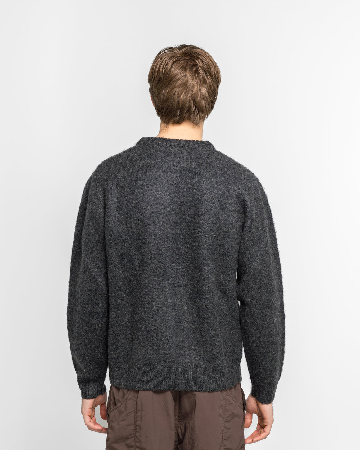 Gramicci - Mohair Sweater - Charcoal - UP THERE