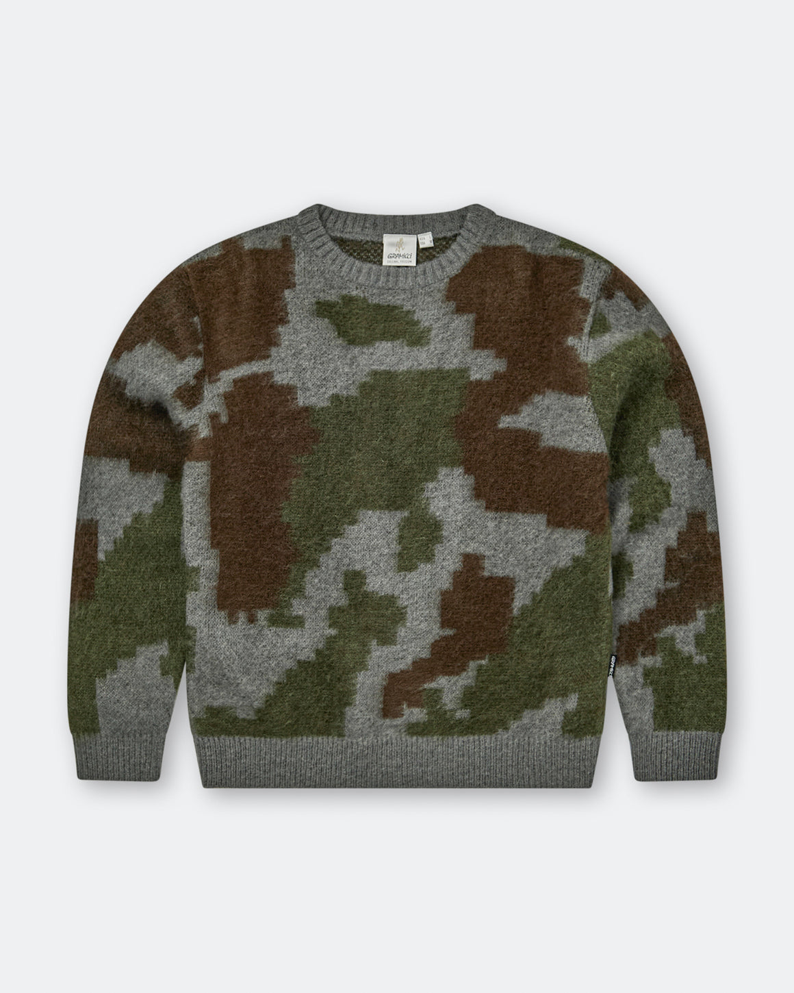 Gramicci - Mohair Sweater - Jungle Digi Camo - UP THERE