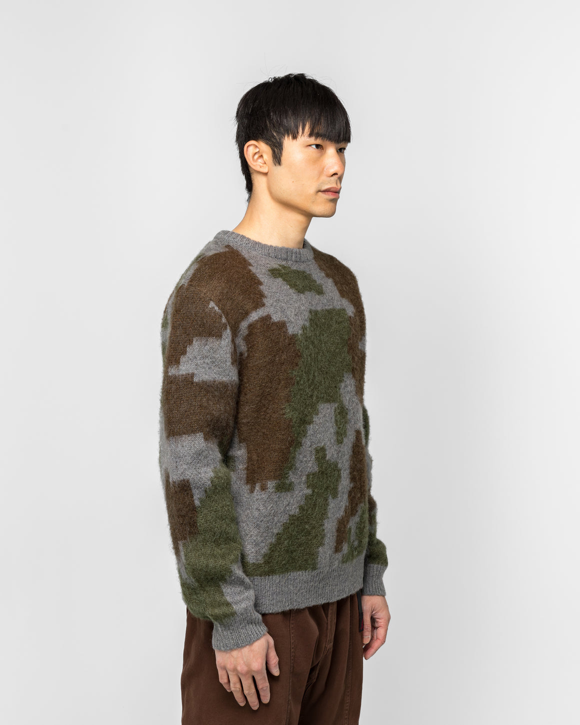 Gramicci - Mohair Sweater - Jungle Digi Camo - UP THERE