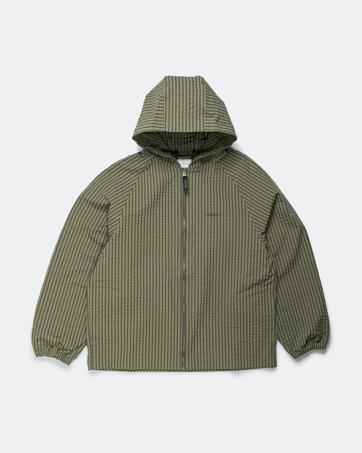 Gramicci - Northside Plaid Hooded Jacket - Olive - UP THERE