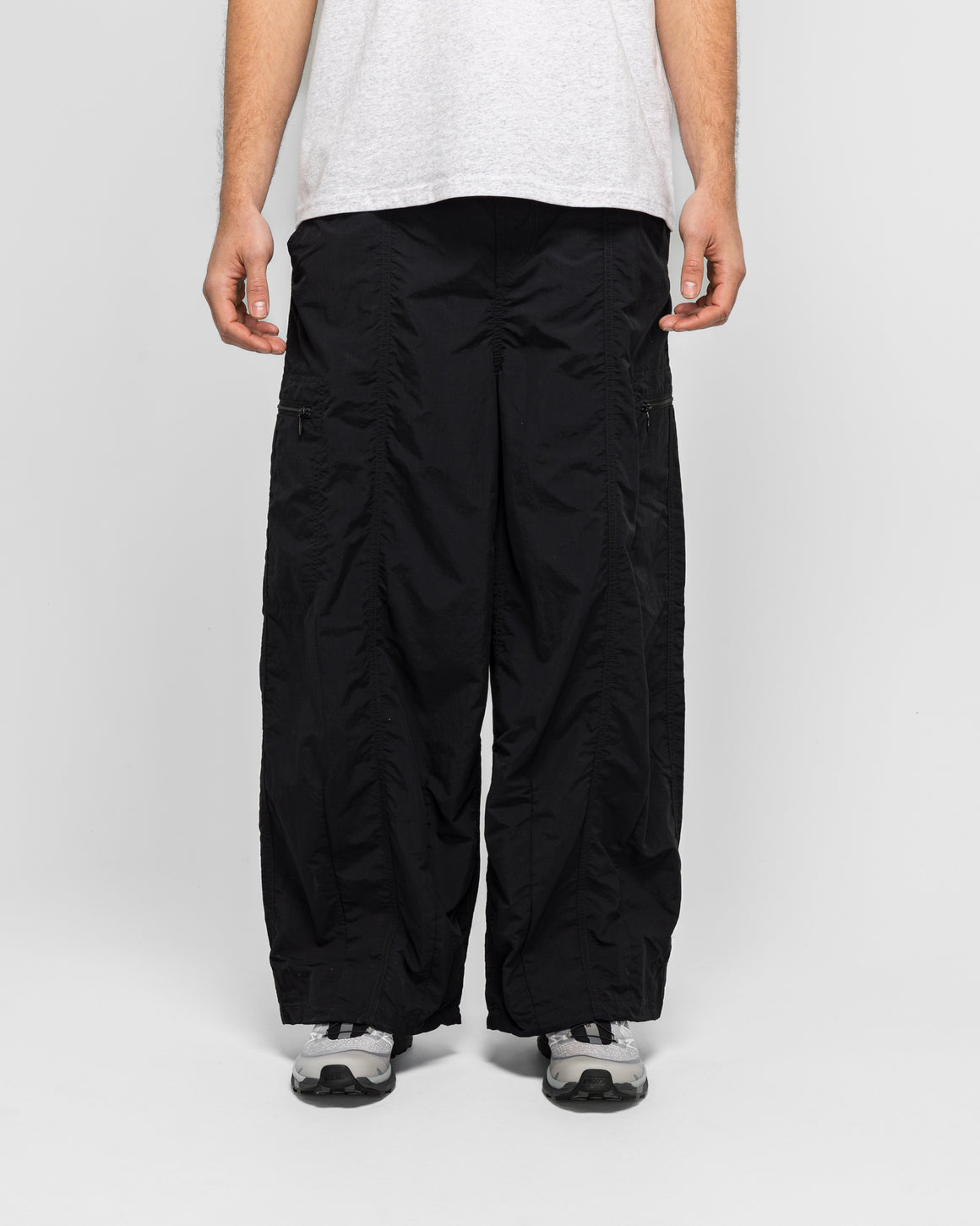 Gramicci - Nylon Balloon Pant - Black - UP THERE