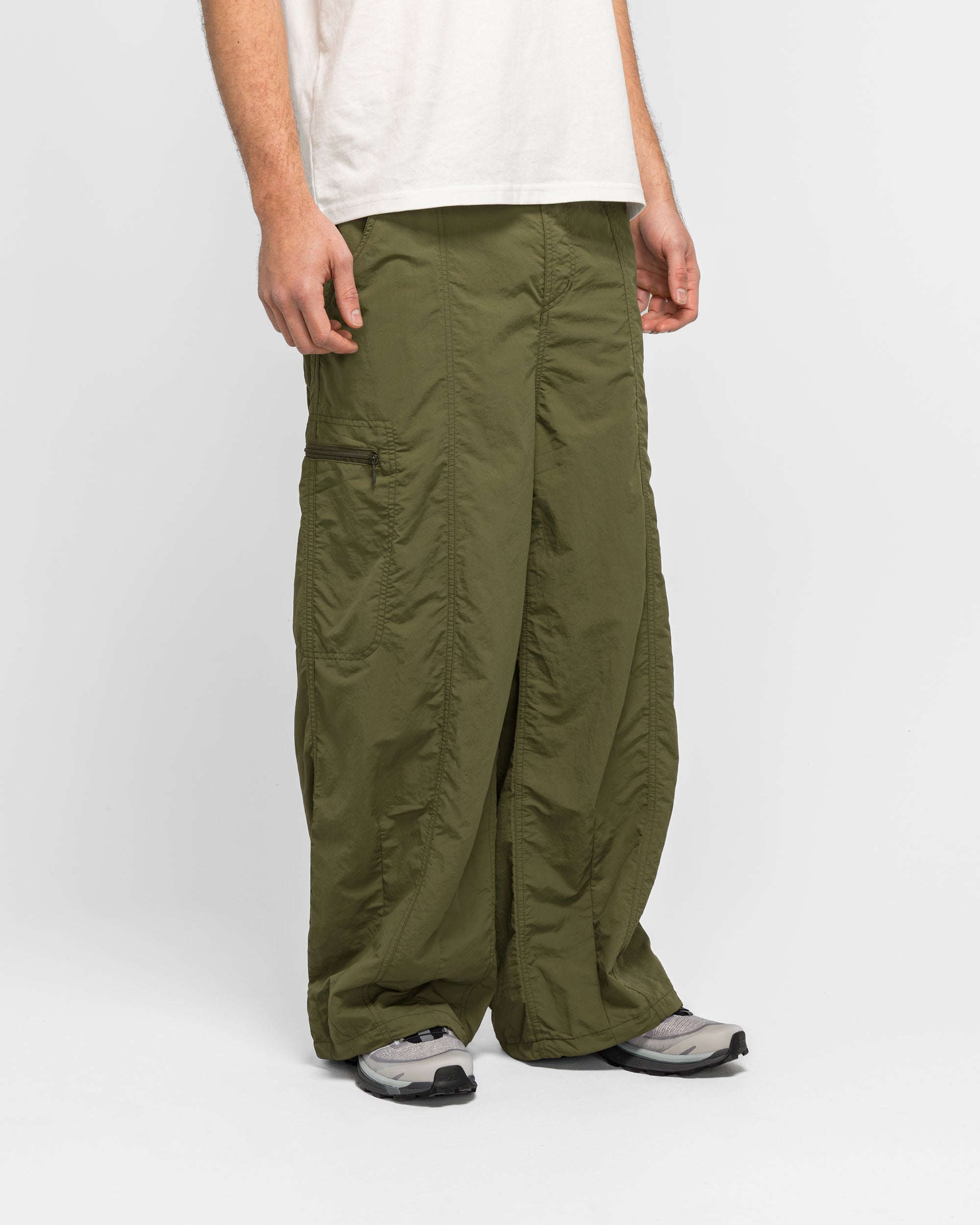 Gramicci - Nylon Balloon Pant - Olive | UP THERE
