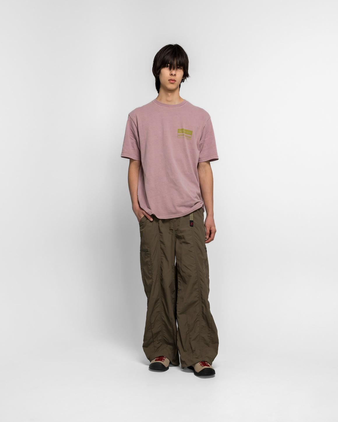Gramicci - Nylon Loose Balloon Pant - Burnt Olive - UP THERE