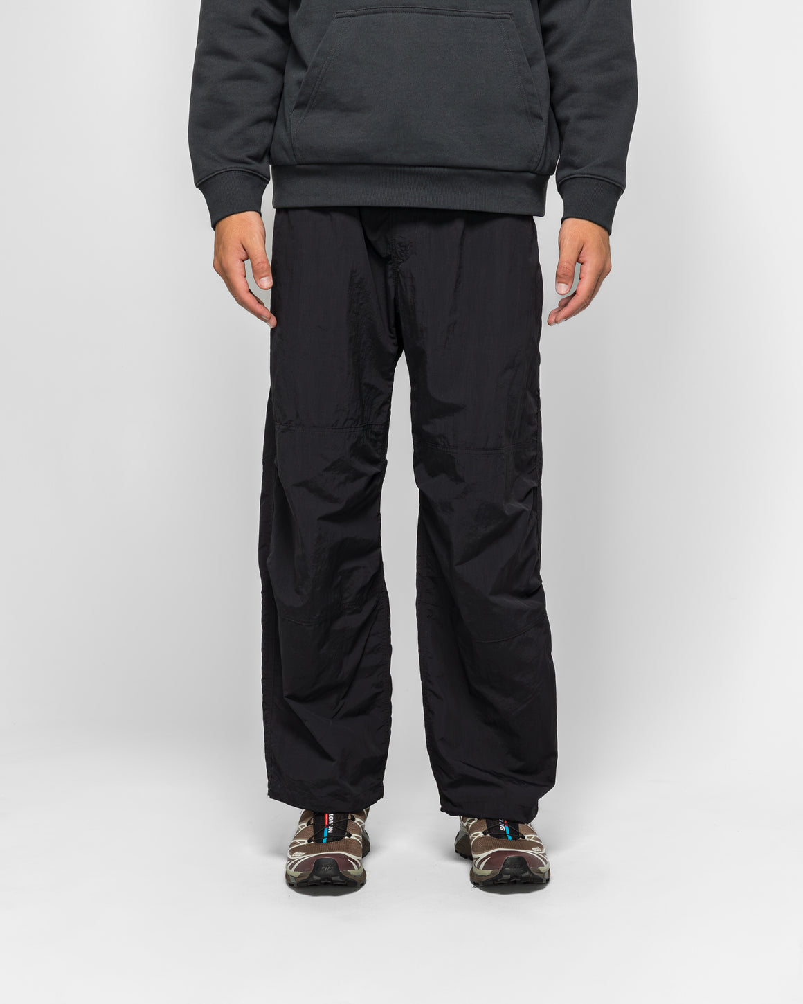 Gramicci - Nylon Paneled Trek Pant - Black - UP THERE