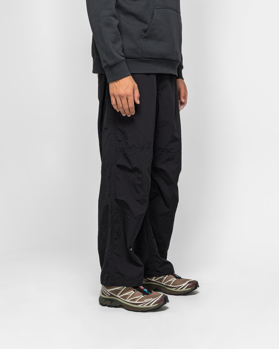 Gramicci - Nylon Paneled Trek Pant - Black - UP THERE