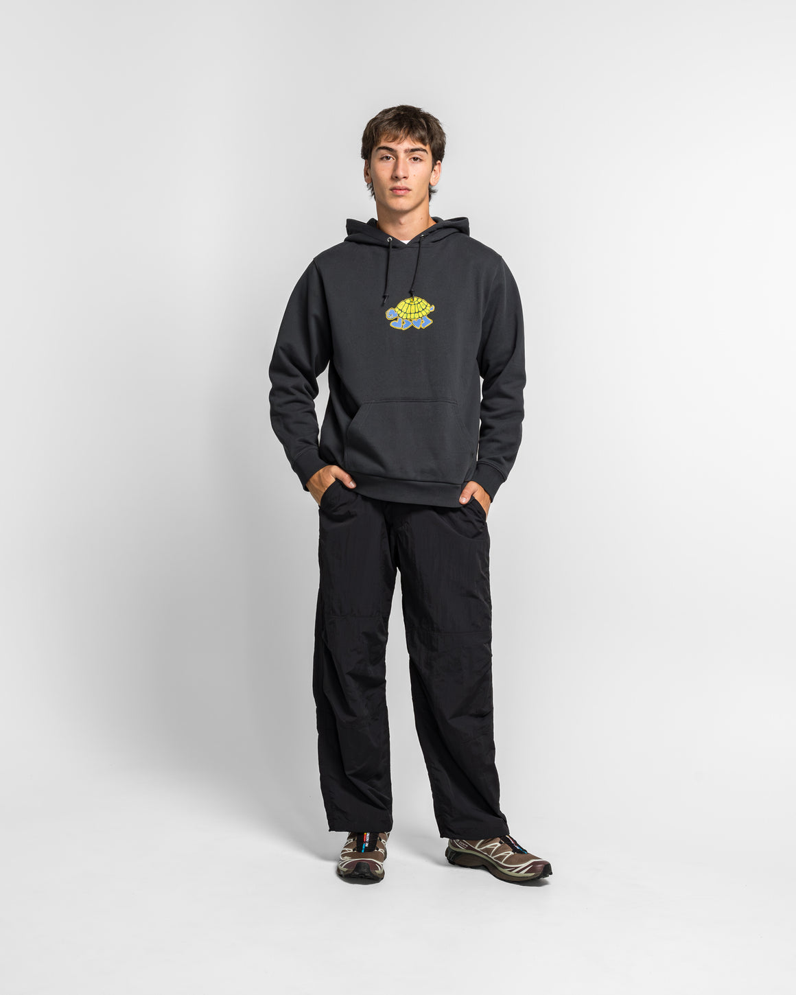 Gramicci - Nylon Paneled Trek Pant - Black - UP THERE