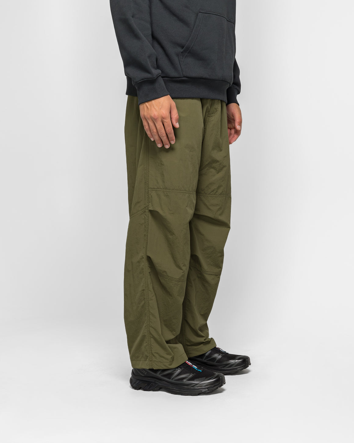 Gramicci - Nylon Paneled Trek Pant - Olive - UP THERE