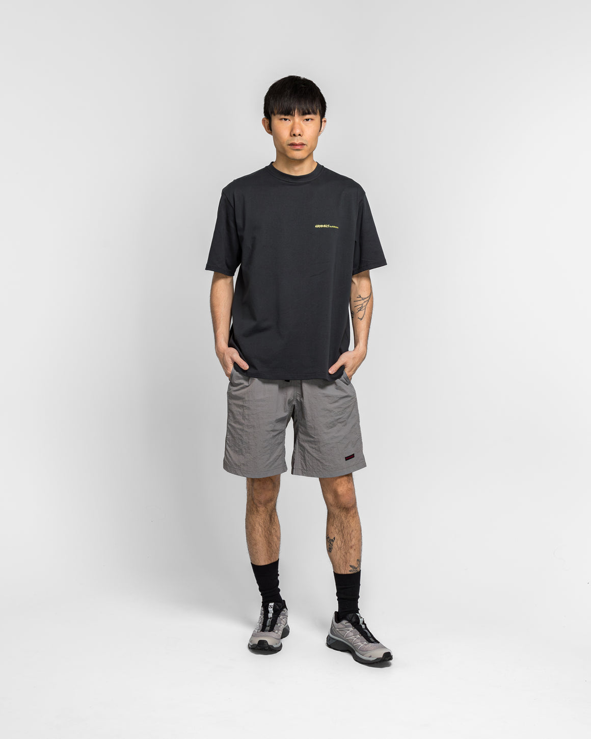 Gramicci - Nylon Packable G-Short - Grey - UP THERE